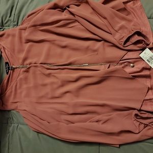 Off the shoulder long sleeve